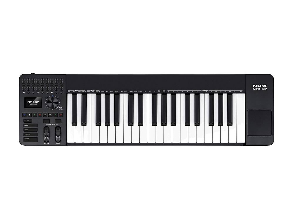 ntk-37-nux-midi-keyboard-controller-37-πληκτρα NTK-37 NUX MIDI keyboard controller 37 Πλήκτρα - Image 1