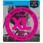D'Addario EXL-150 Χορδές 12-Χορδης Ηλ.Κιθάρας XL Nickel Wound .010-.046 Regular Light